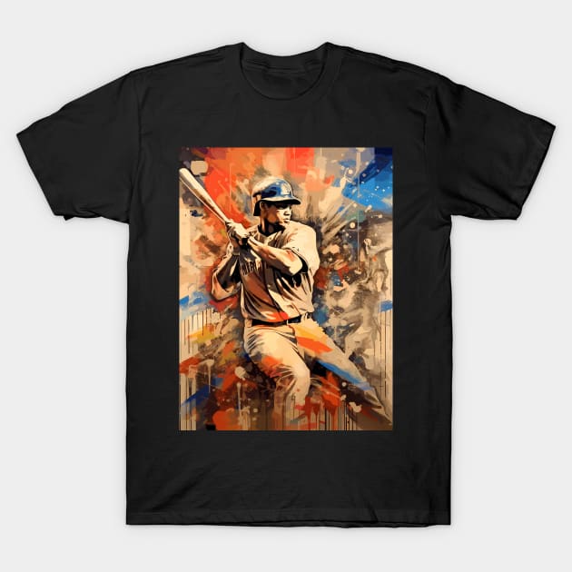 Graffiti Baseball T-Shirt by Hollywood Tees
